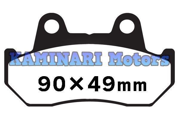 送料185円 VFR400Z NC21 レブル450 リアブレーキパッド CX500 FT500 PC07 GB500TT PC16 GL500 VF500C VF500F CBR600F CB650 リヤパット_画像3