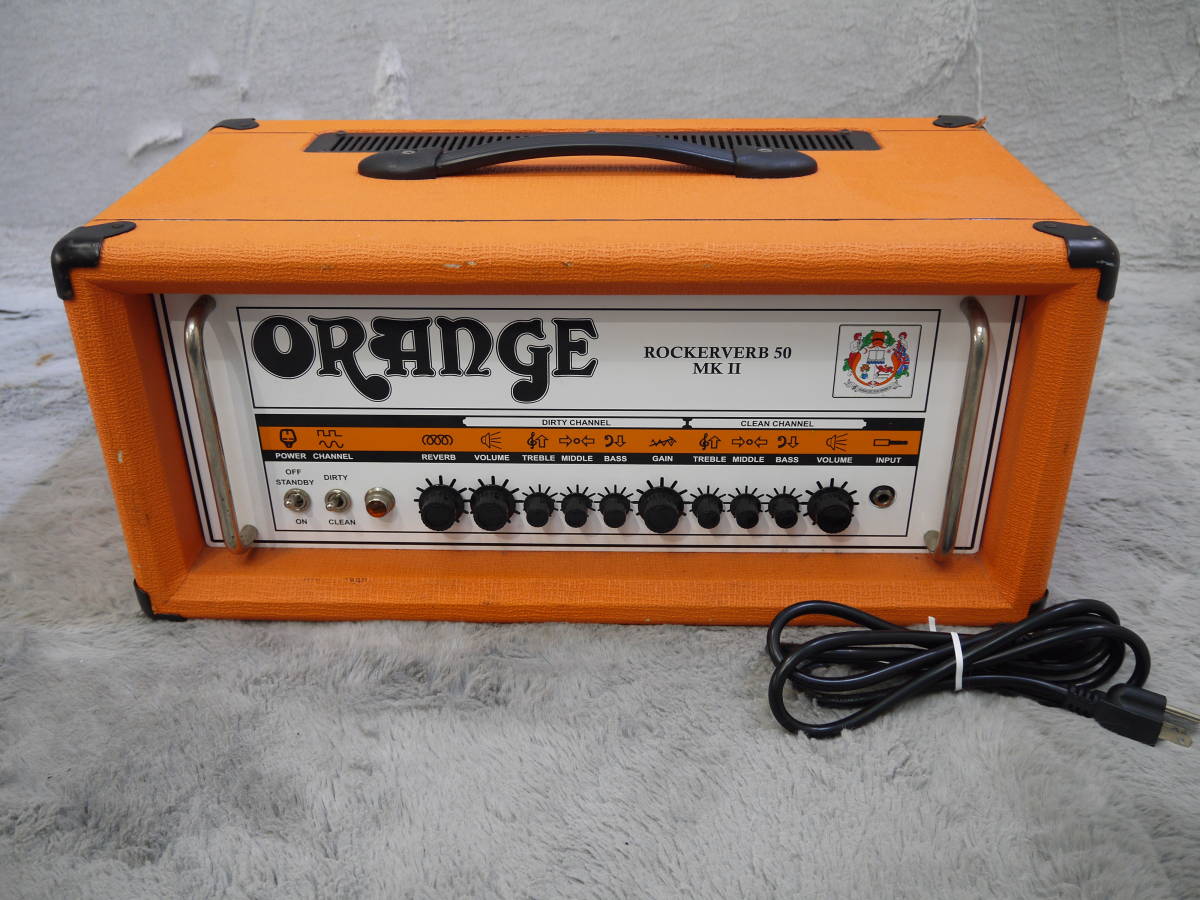 ORANGE オレンジ◆Rockerverb 50 MKⅡ HEAD◆モリダイラ正規品