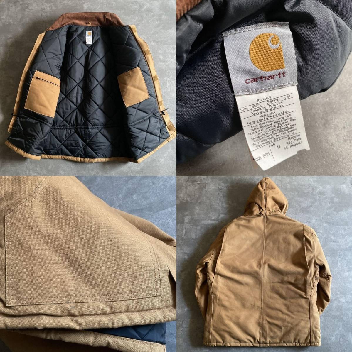カーハート USA製 C03 Traditional Coat トラディショナル カーハート USA製 C03 Traditional Coat トラディショナル
