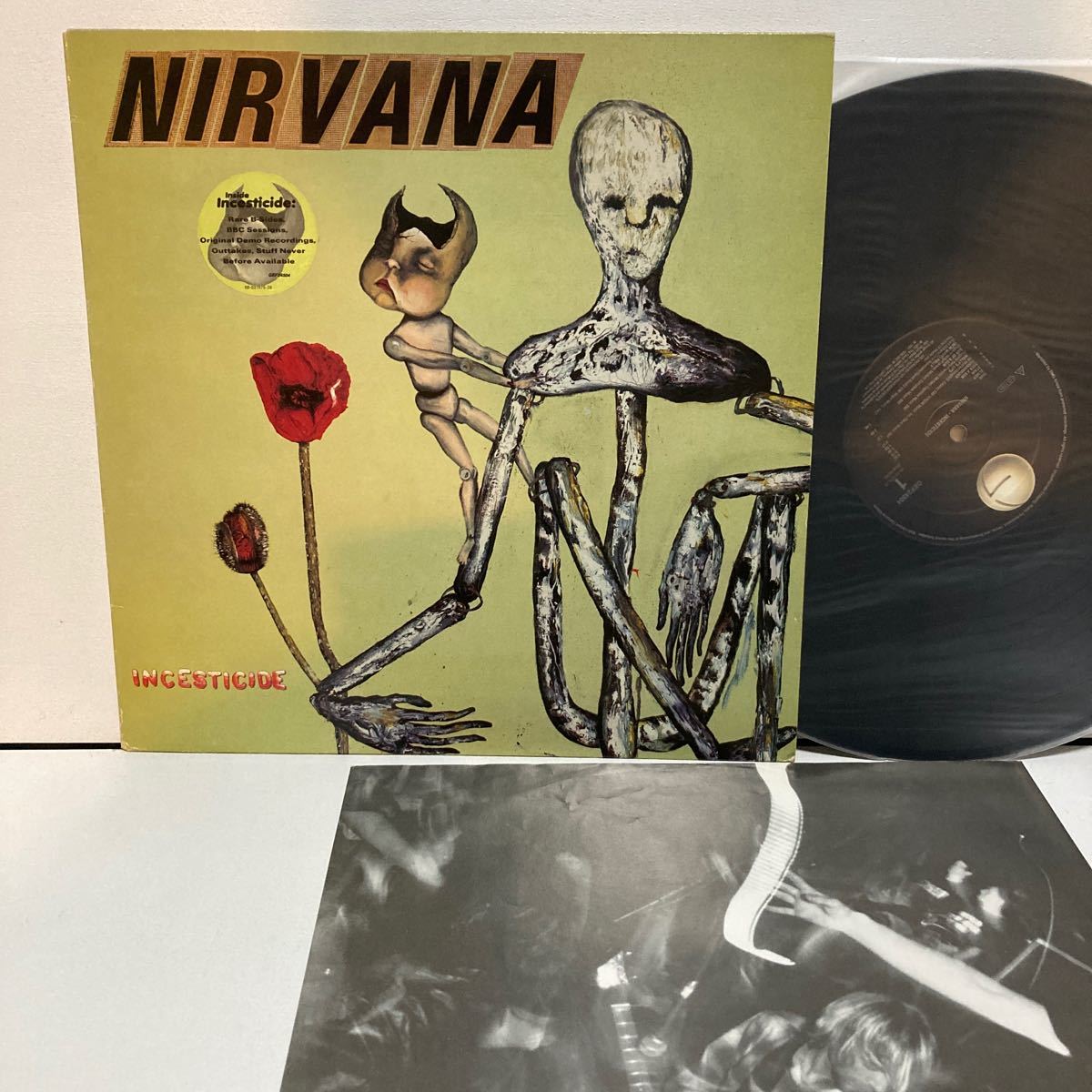 LPレコード NIRVANA Incesticide ニルヴァーナ インセスティサイド 1992 HOLLAND GEFFEN GEF 24504_画像1