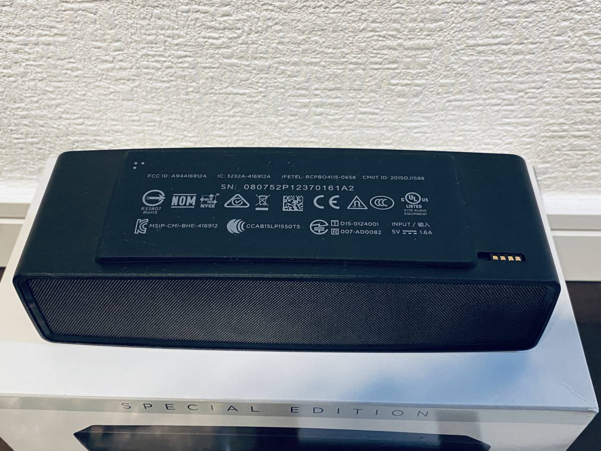 BOSE SOUNDLINK MINI II Special Edition BLK Bluetooth スピーカー☆ SOUND LINK FLEX Wave Music System_画像5