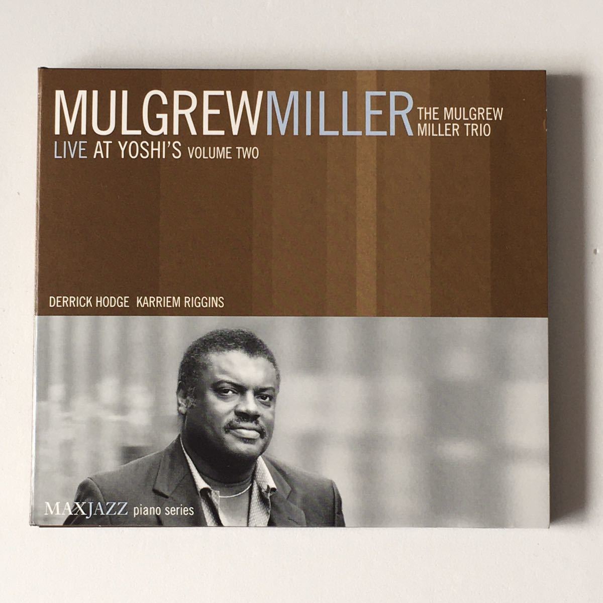 レアジャズCD The Mulgrew Miller Trio “Live At Yoshi’s Volume 1&2” 1CD+1CD Max Jazzアメリカ盤3つ折りデジパック仕様_画像7