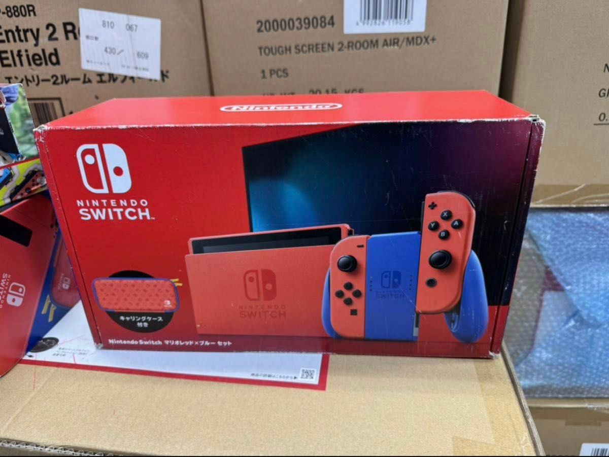 【新品未開封】Nintendo Switch マリオレッド×ブルー セット　 ニンテンドースイッチ本体 任天堂 Switch本体 