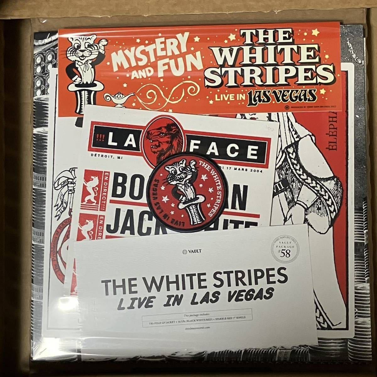 The White Stripes Live In Las Vegas 3LP+7インチ Vault #58 third man records jack white bob dylan_画像3
