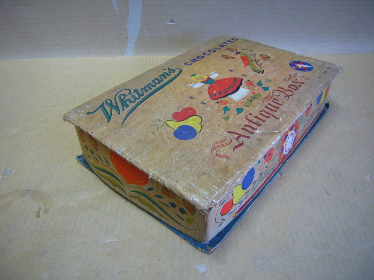 Whitmans CHOCOLATES アンティーク　ボックス　紙製　昭和レトロ/当時物_画像4