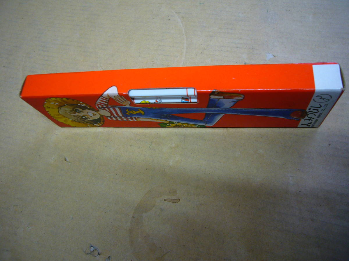 おもちゃ屋さんのストックにありました　三菱鉛筆　ジーンズ　HB　１ダース　未使用品　当時物_画像2