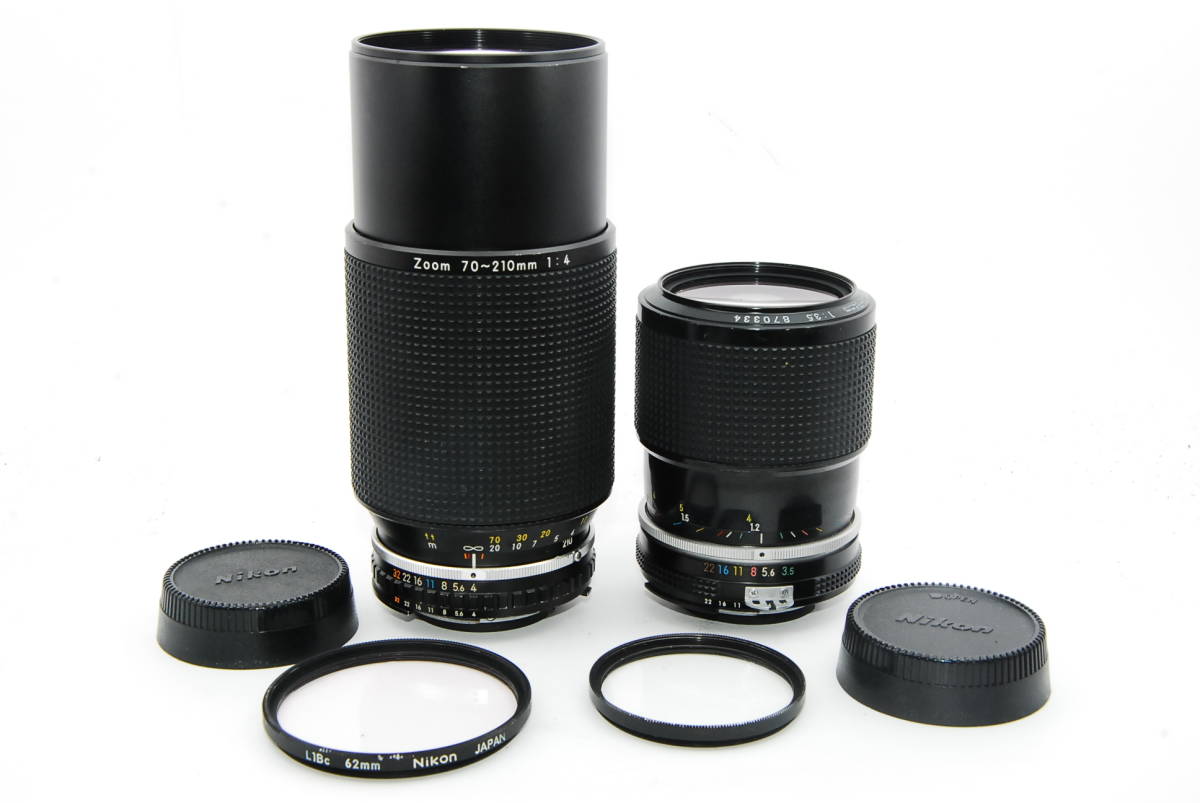 【外観並級】ニコン2本セット Nikon Nikkor 43-86mm F3.5/70-210mm F4　#s3576_画像5