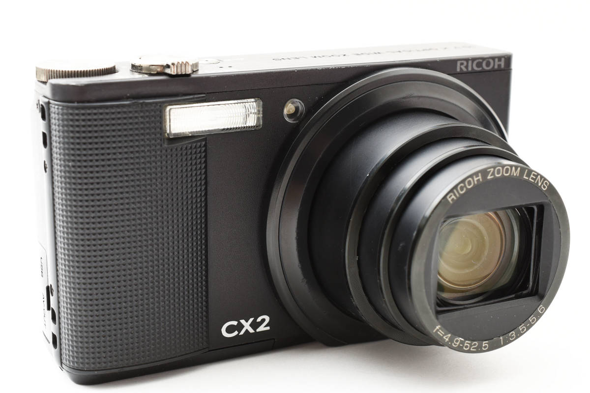 ■ 往年の名機 ■ RICHO CX2 ブラックボディ　コンパクトデジタルカメラ D258D_画像4