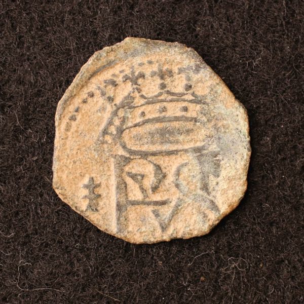 スペイン フェリペ2世時代 1 Blancaビロン貨（1527-1598）[E3103]コイン_画像2