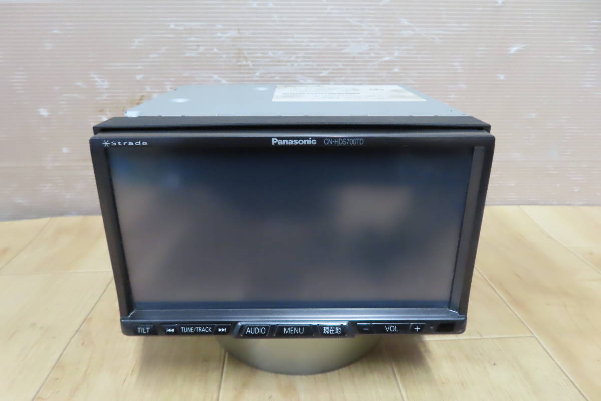 動作品保証付★V9533/Panasonic　CN-HDS700TD　HDDナビ　地図2007年　地デジフルセグ対応　CD・DVD再生OK　本体のみ_画像7