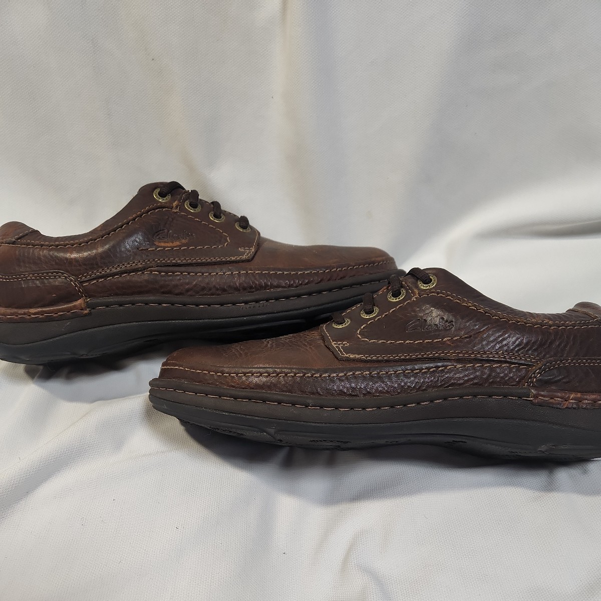 クラークス　Clarks　サイズ10　28cm程　茶色　レザー素材　active AIR_画像9