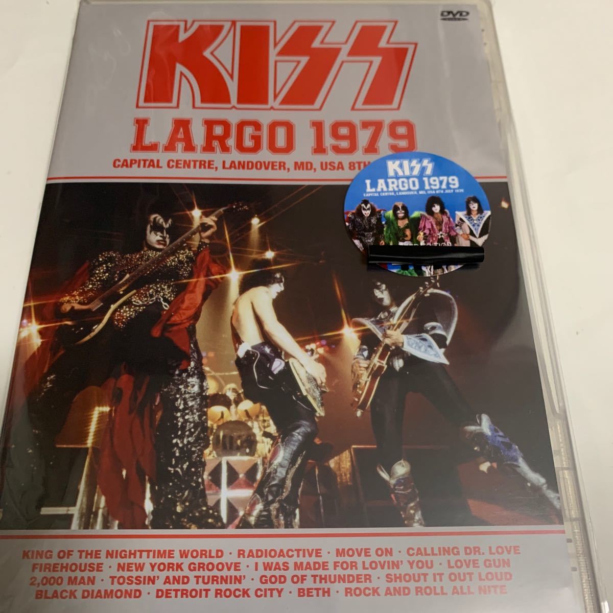 KISS / LARGO 1979 ● DVD 91min_画像1