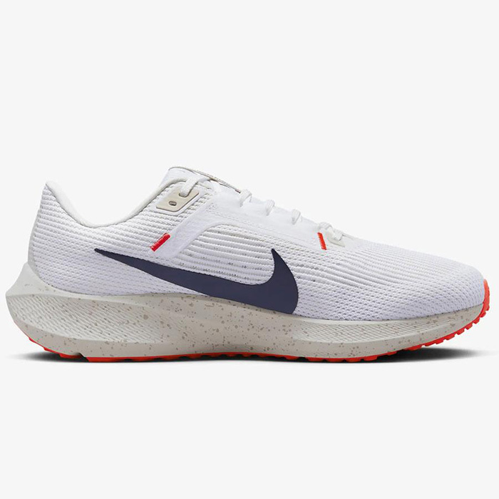 28. Nike воздушный zoom Pegasus 40 широкий белый / темно-синий / orange DV7480-100 AIR ZOOM PEGASUS 40 WIDE бег 