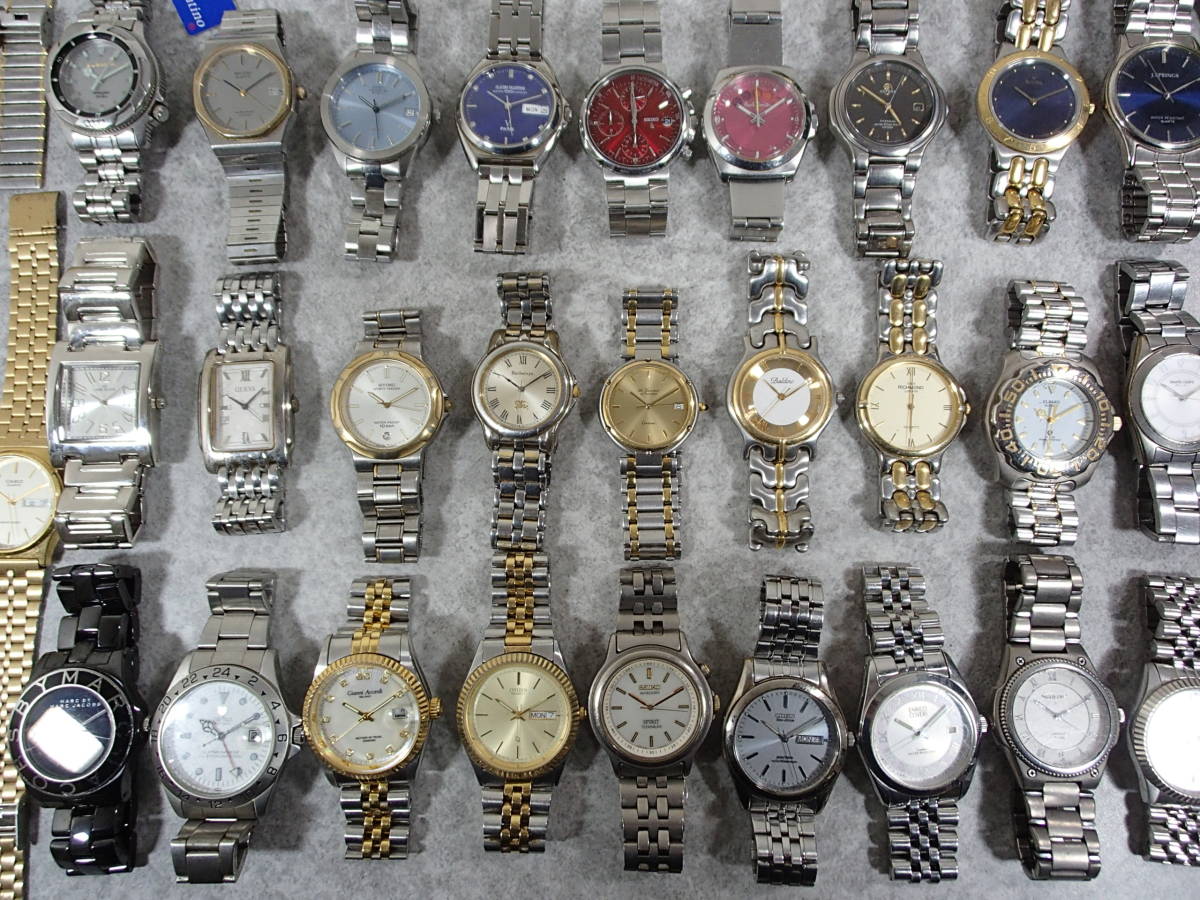 メンズ腕時計 大量50点セット まとめ SEIKO/CITIZEN/CASIO/Burberrys/TECHNOS/BULOVA/Paul Smith/MARC JACOBS/SKAGEN/GUESS/mila schon/YSL_画像2