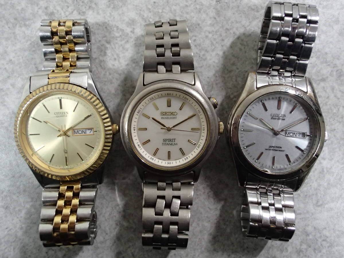 メンズ腕時計 大量50点セット まとめ SEIKO/CITIZEN/CASIO/Burberrys/TECHNOS/BULOVA/Paul Smith/MARC JACOBS/SKAGEN/GUESS/mila schon/YSL_画像5