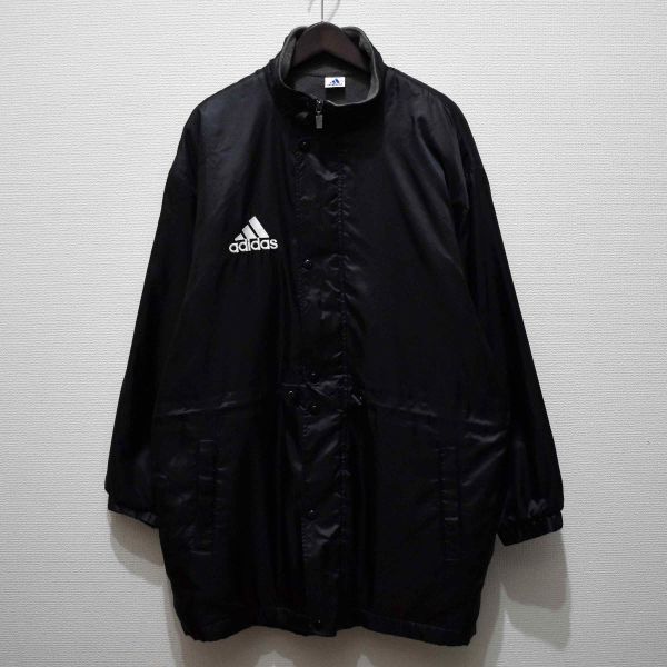 アディダスadidas ナイロンコート 90sデサント製 裏フリース Yahoo