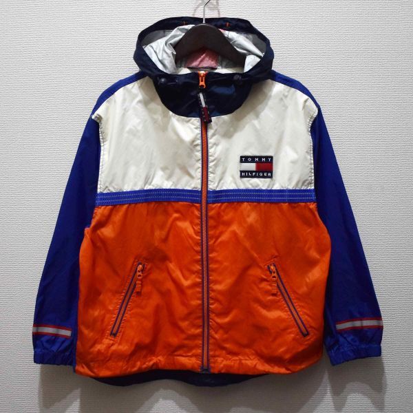 90s トミーヒルフィガーTOMMY HILFIGERナイロンパーカー_画像1
