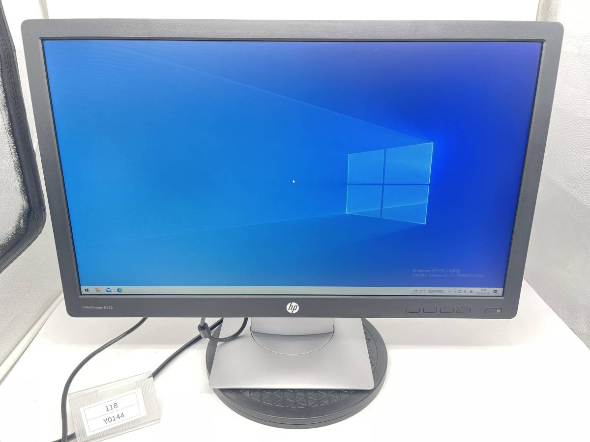 美品HP E232 23型ワイド HDMI VGA DP 1920X1080