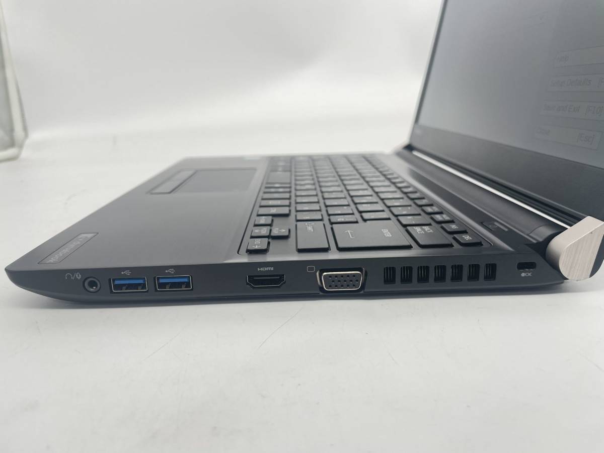 ジャンク/TOSHIBA DYNABOOK R73/D /Intel　Corei5- 6300U 2.5GHZ/ 256G /4G/ 13.3インチ_画像4