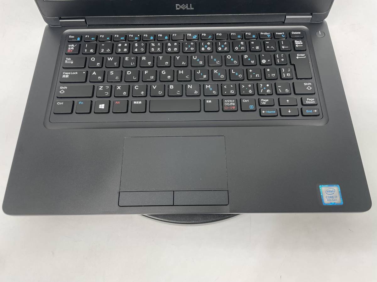 ジャンク/DELL LATITUDE 5490/ Intel　CoreCi7 8650U 1.9GHZ /512Ｇ/ 16G /13.3インチ/win11_画像2