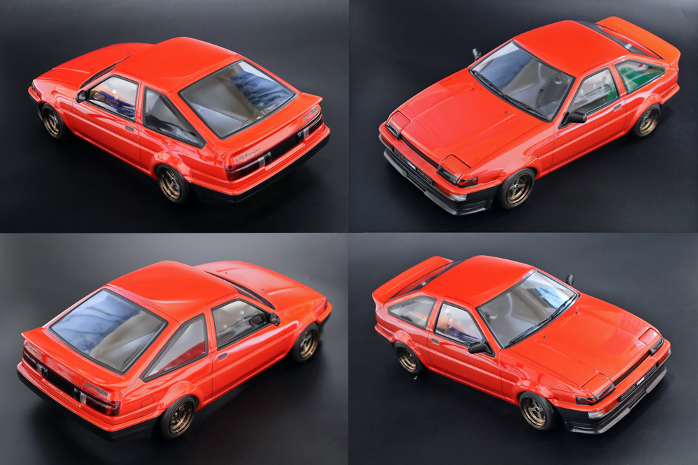 1/10 パンドラ RC トヨタ AE86 トレノ 3ドア 塗装済 ラジコン 1/10 パンドラ RC トヨタ AE86 トレノ 3ドア 塗装済 ラジコン