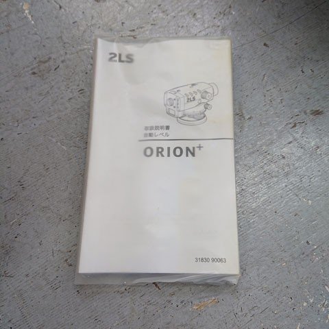 【ジャンク品】ORION　AT-100D　自動レベル_画像6