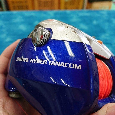 【ジャンク品】DAIWA　ダイワ　HYPERTANACOM　ハイパータナコン　400FBe　電動リール_画像4