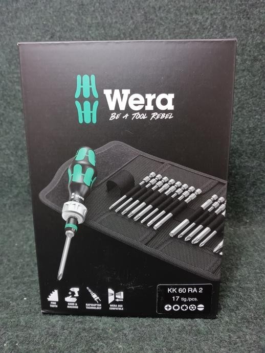 未使用　Wera ヴェラ クラフトフォームコンパクト KK60 RA2 17点セット_画像9