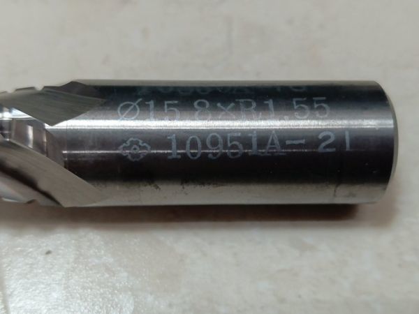 未使用 再生品 SUMITOMO 住友 超硬ドリル φ15.8×R1.55 10951A 2本セット（2）_画像7