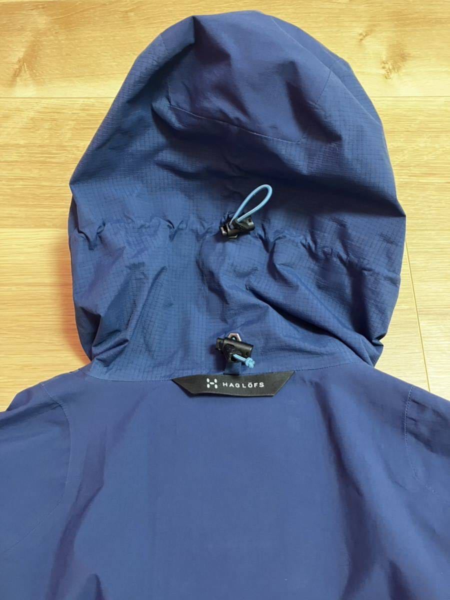 HAGLOFS ホグロフス ゴアウインドストッパー GORE-TEX ゴアテックス マウンテンパーカー Jacket ジャケット Sサイズ　登山　アウトドア_画像6