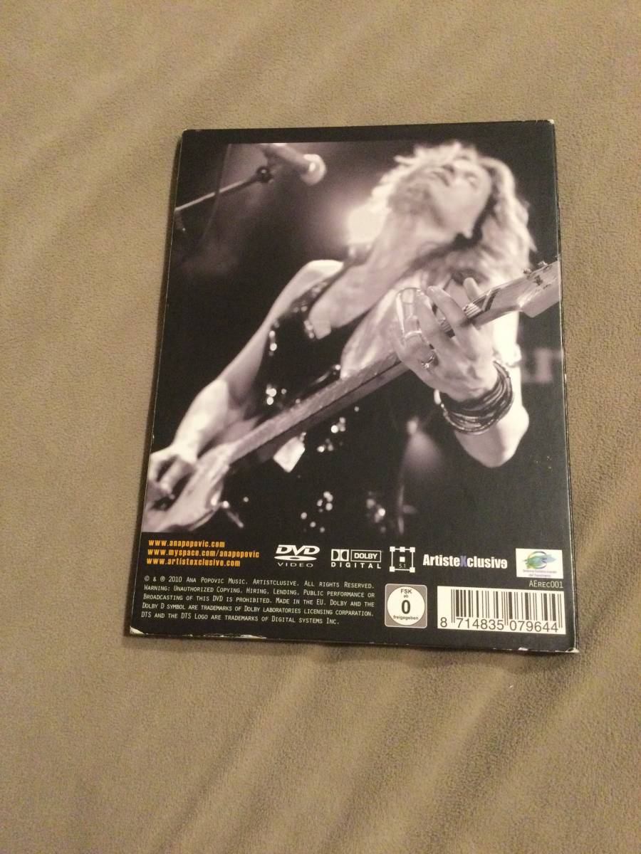 DVD ANA POPOVIC /An Evening At Transimeno Lake Live From The Heart Of Italy アナ・ポポヴィッチ_画像2