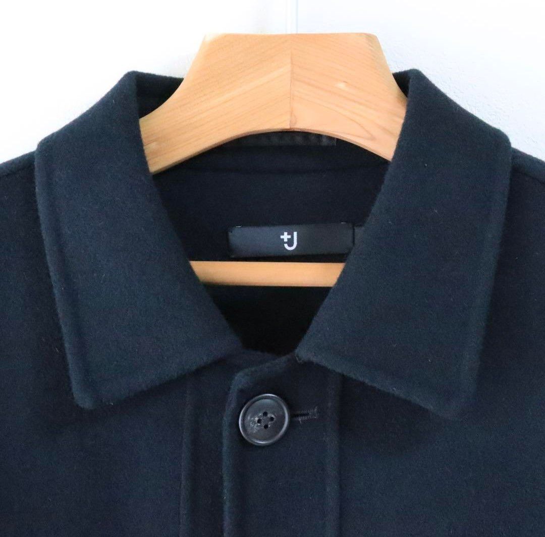 UNIQLO +J ウールブレンドオーバーサイズシャツジャケット　ダークグレー