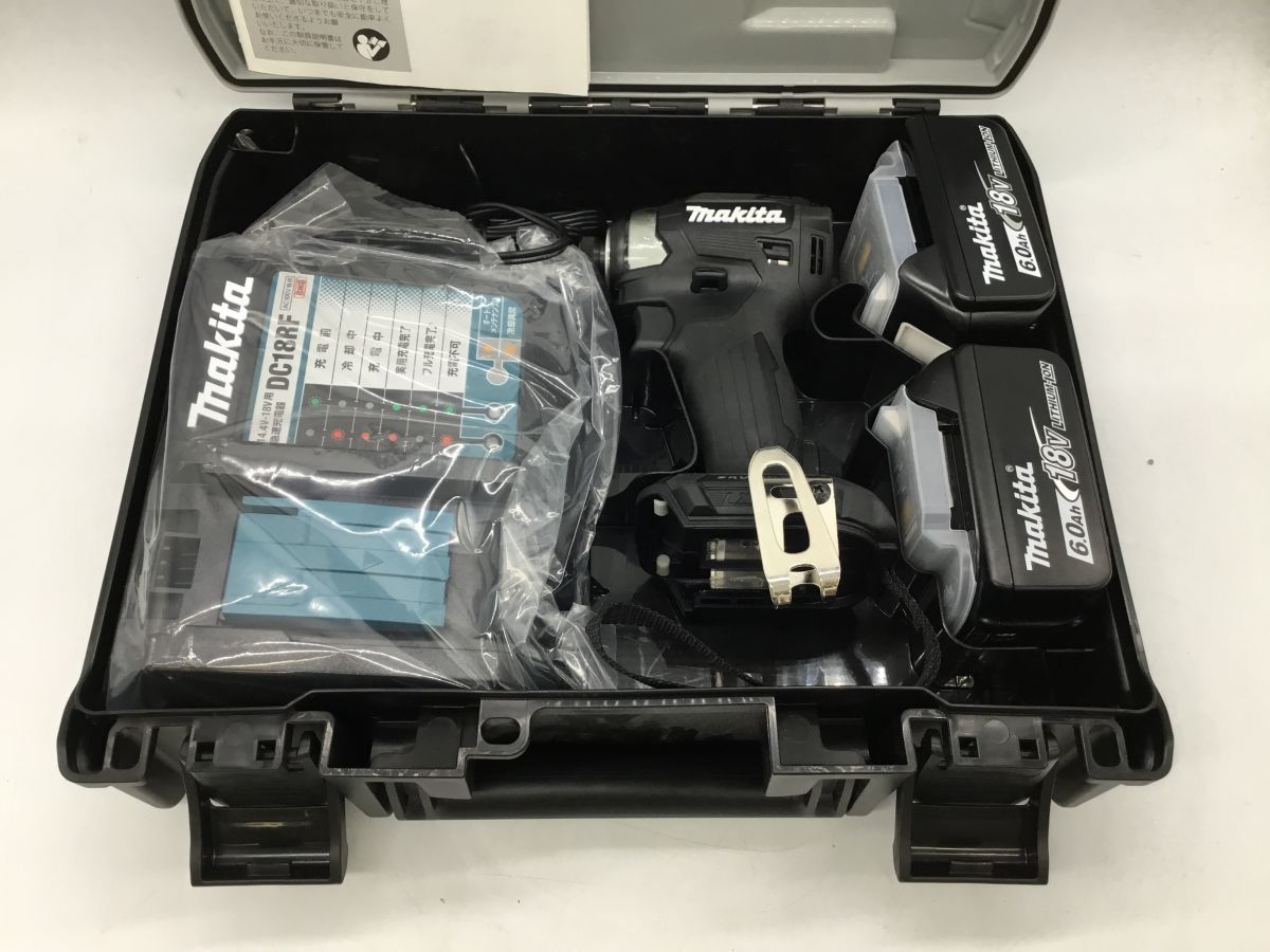 未使用品【MAKITA】マキタ 充電式インパクトドライバー TD173DRGXB【郡山安積店】1_画像2