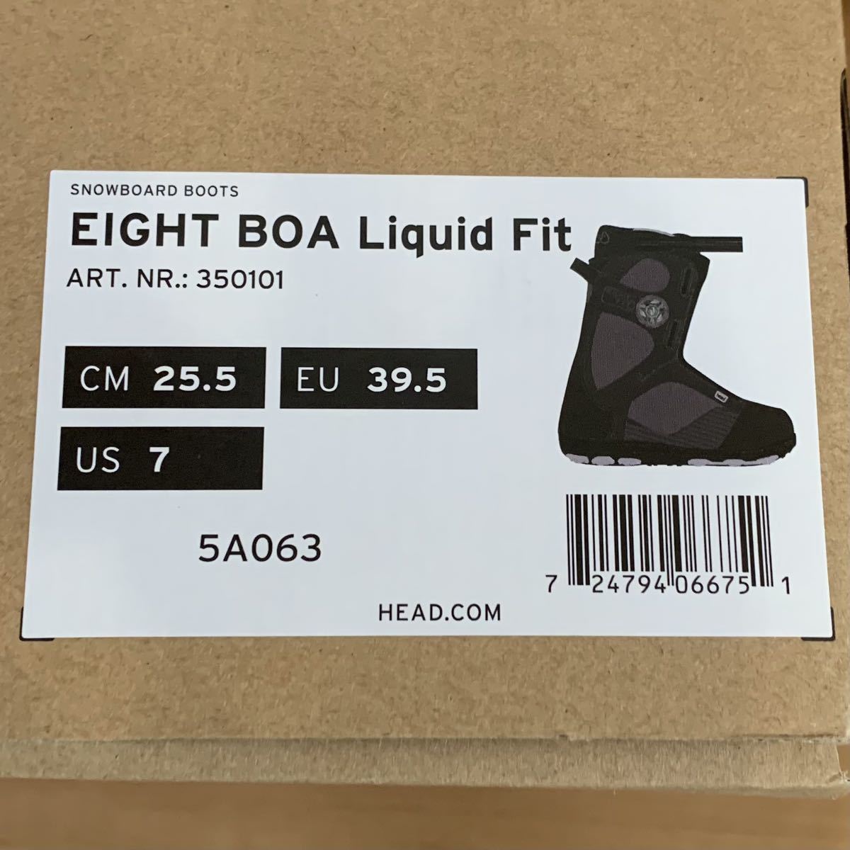 EIGT-BOA-LIQUID（エイトボア）head - スノーボード