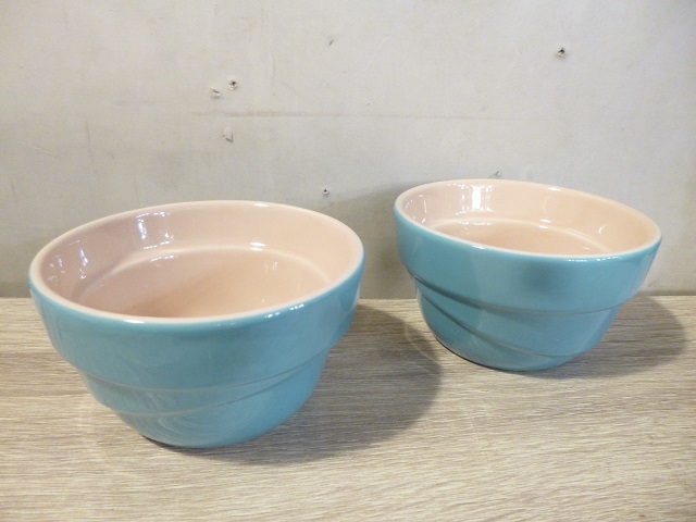 〓未使用 LE CREUSET ル・クルーゼ Wave Large Ramekin ウェーブ ラムカン 2個 箱入り ξ_画像1