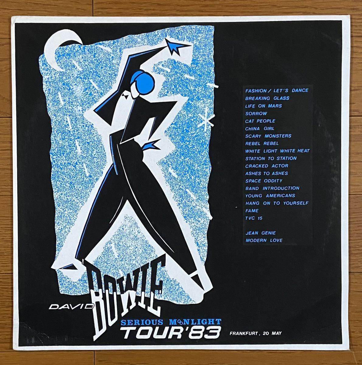 David Bowie - Serious Moonlight Tour 83 - Frankfurt, 20 May / LPレコード_画像3