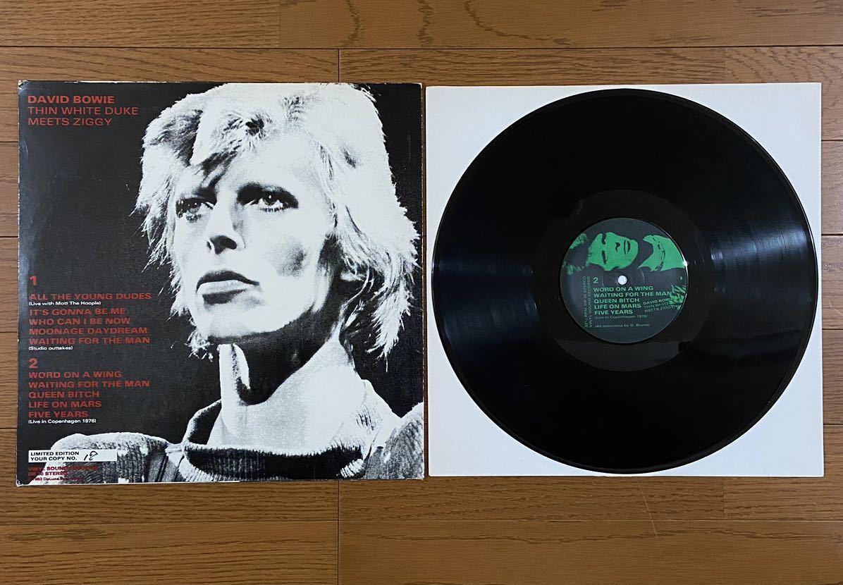 David Bowie - Thin White Duke Meets Ziggy / LPレコード_画像2