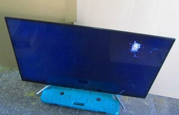 PK14910U★SONY★地デジ49型液晶テレビ★KJ-49X8500G★20年製★ジャンク★_画像1