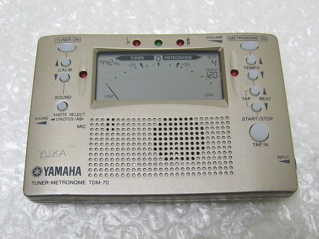 PK14922S★KORG YAMAHA★チューナー 2点セット★GA-2 TDM-70★_画像6