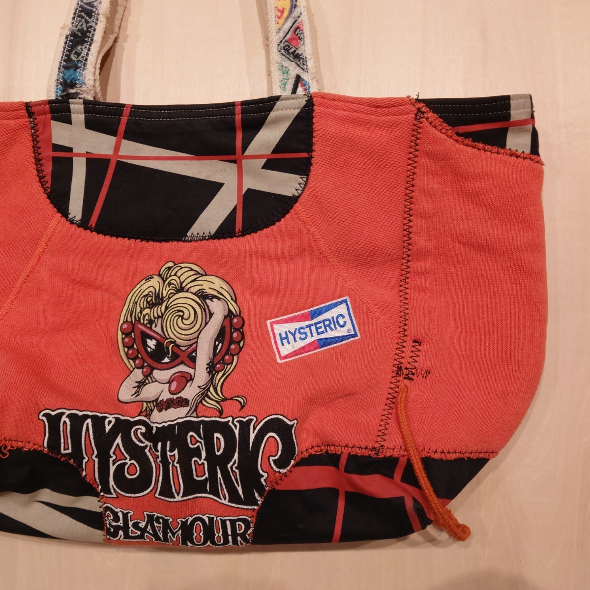 HYSTERIC GLAMOUR トートバッグ スウェット ヒステリックグラマー ヒスミニ 2312