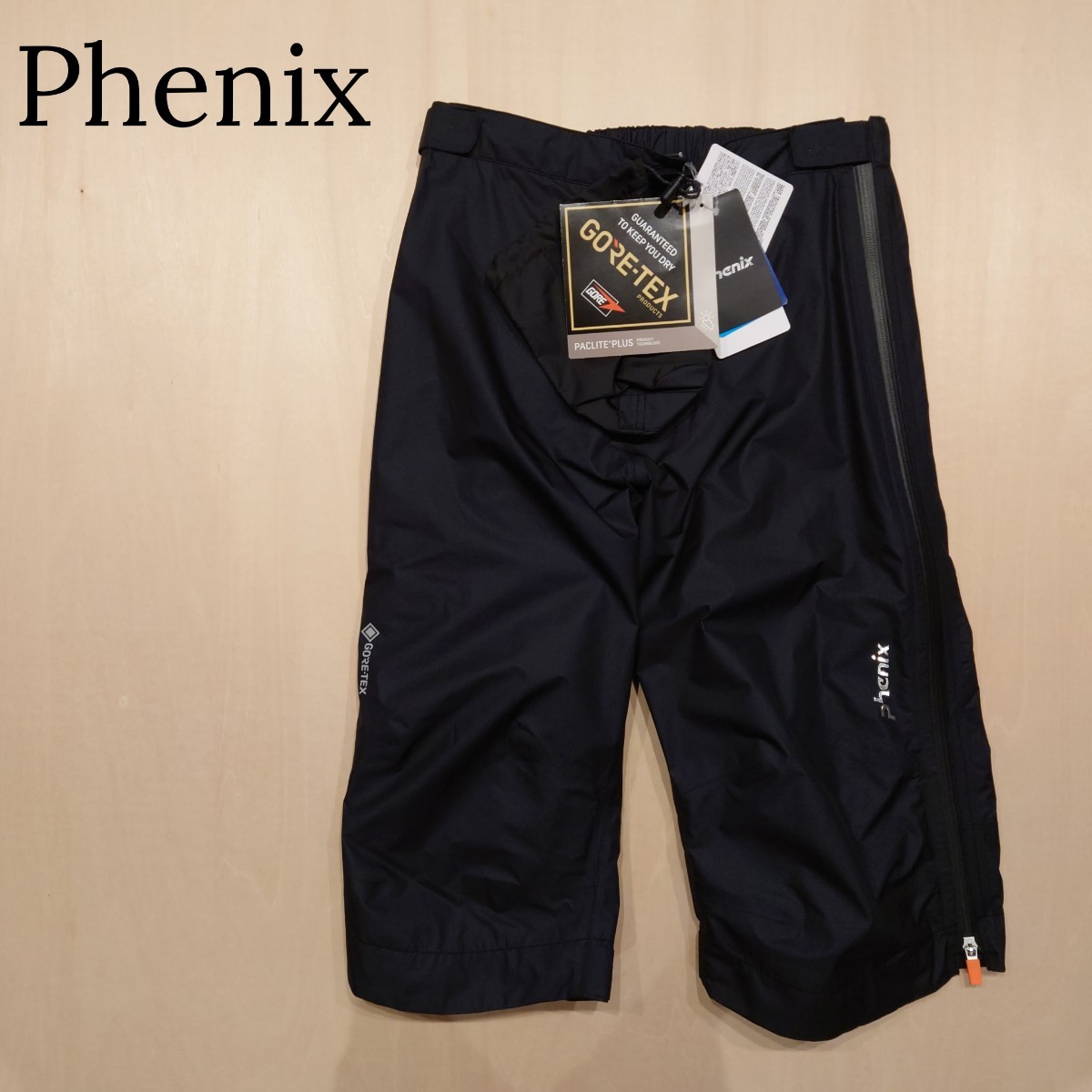 Phenix レインパンツ ハーフパンツ 七分丈 GORE TEX 未使用新品 Phenix レインパンツ ハーフパンツ 七分丈 GORE TEX 未使用新品