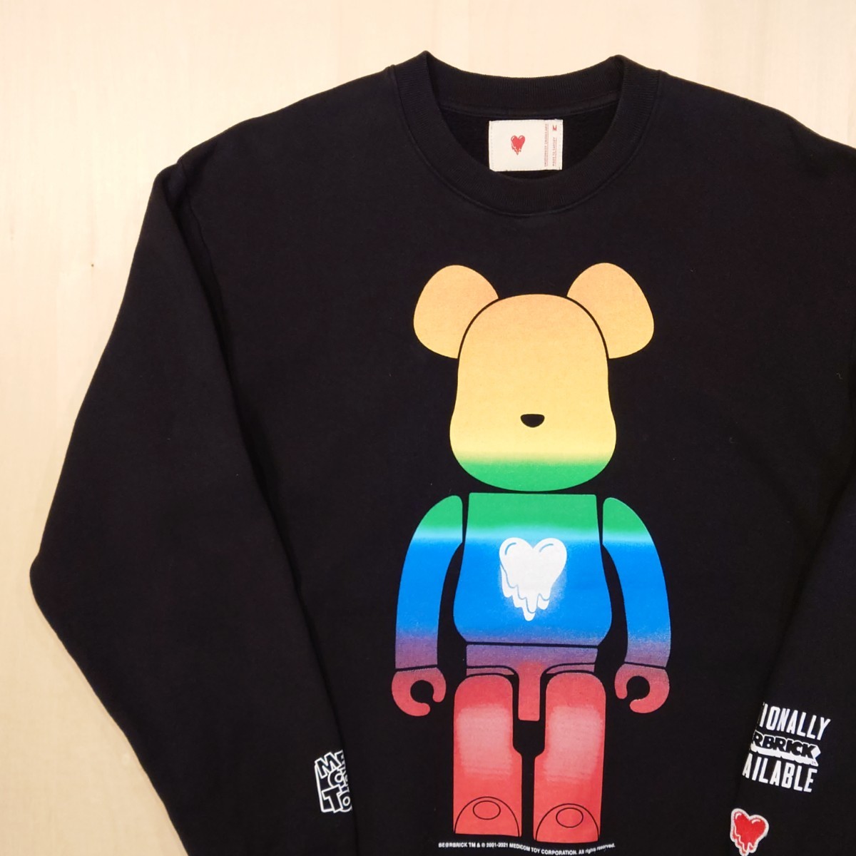 EMOTIONALLY UNAVAILABLE スウェット medicom toy BE@RBRICK USA EMOTIONALLY UNAVAILABLE スウェット medicom toy BE@RBRICK USA