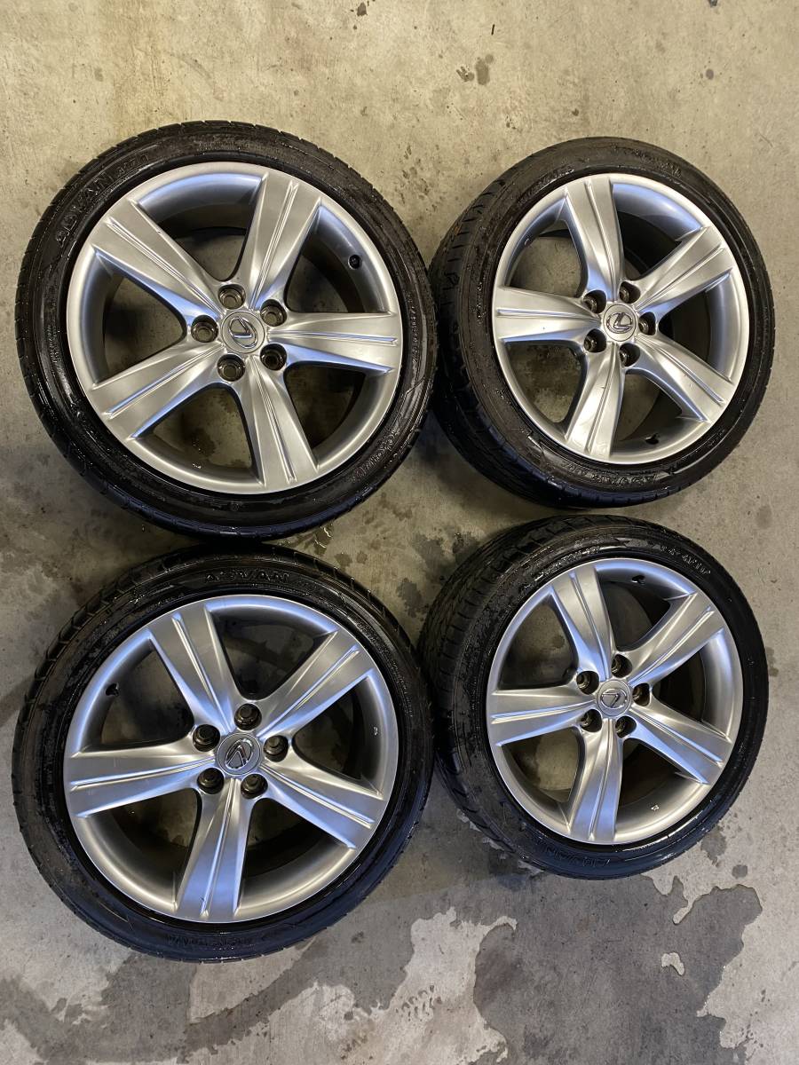 LEXUS レクサス GS 純正ホイール 18インチ 8J +45 5H PCD114.3 LEXUS レクサス GS 純正ホイール 18インチ 8J +45 5H PCD114.3