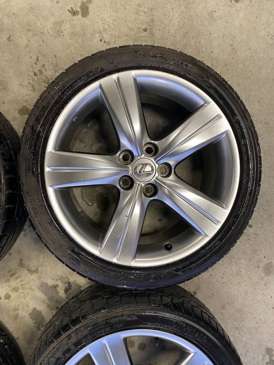 LEXUS レクサス GS 純正ホイール 18インチ 8J +45 5H PCD114.3 LEXUS レクサス GS 純正ホイール 18インチ 8J +45 5H PCD114.3