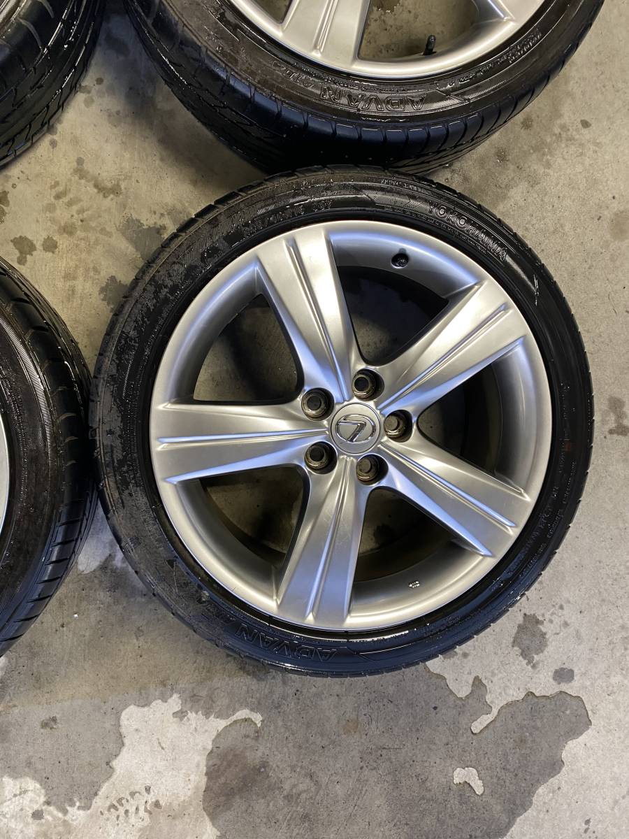 LEXUS レクサス GS 純正ホイール 18インチ 8J +45 5H PCD114.3 LEXUS レクサス GS 純正ホイール 18インチ 8J +45 5H PCD114.3
