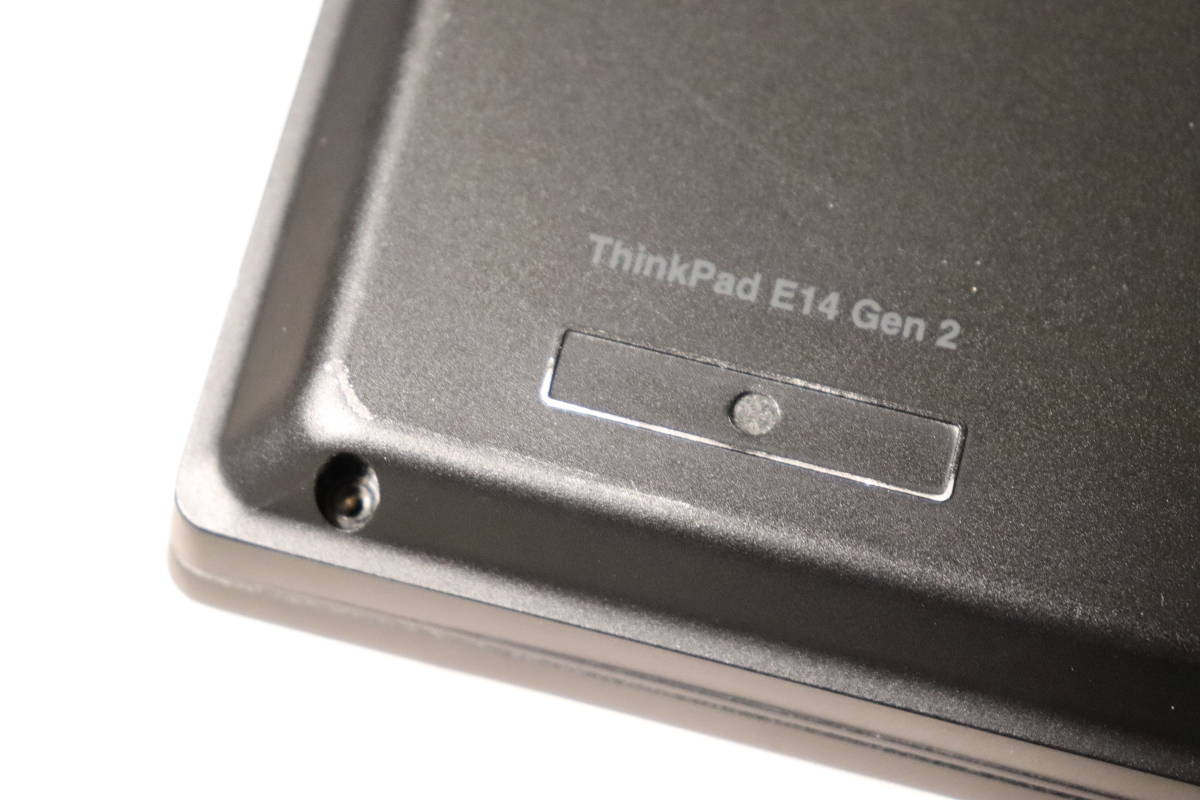 M114. Lenovo / ThinkPad E14 / 20TACTO1WW / Core i7-1165G7 / 16GBメモリ / SSDなし / 通電確認・ジャンク_画像8
