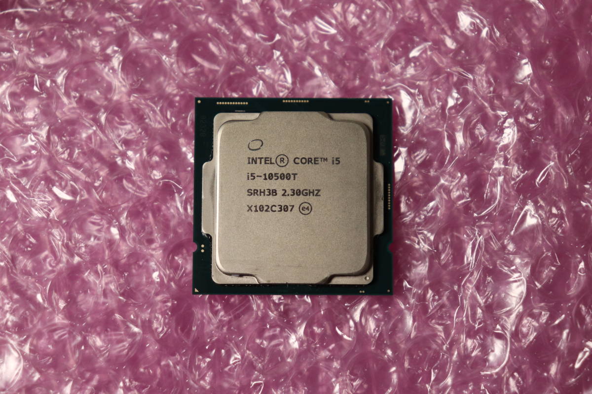 M246. INTEL / Core i5-10500T / 2.30GHZ / SRH3B / CPU・通電確認・ジャンク_画像1