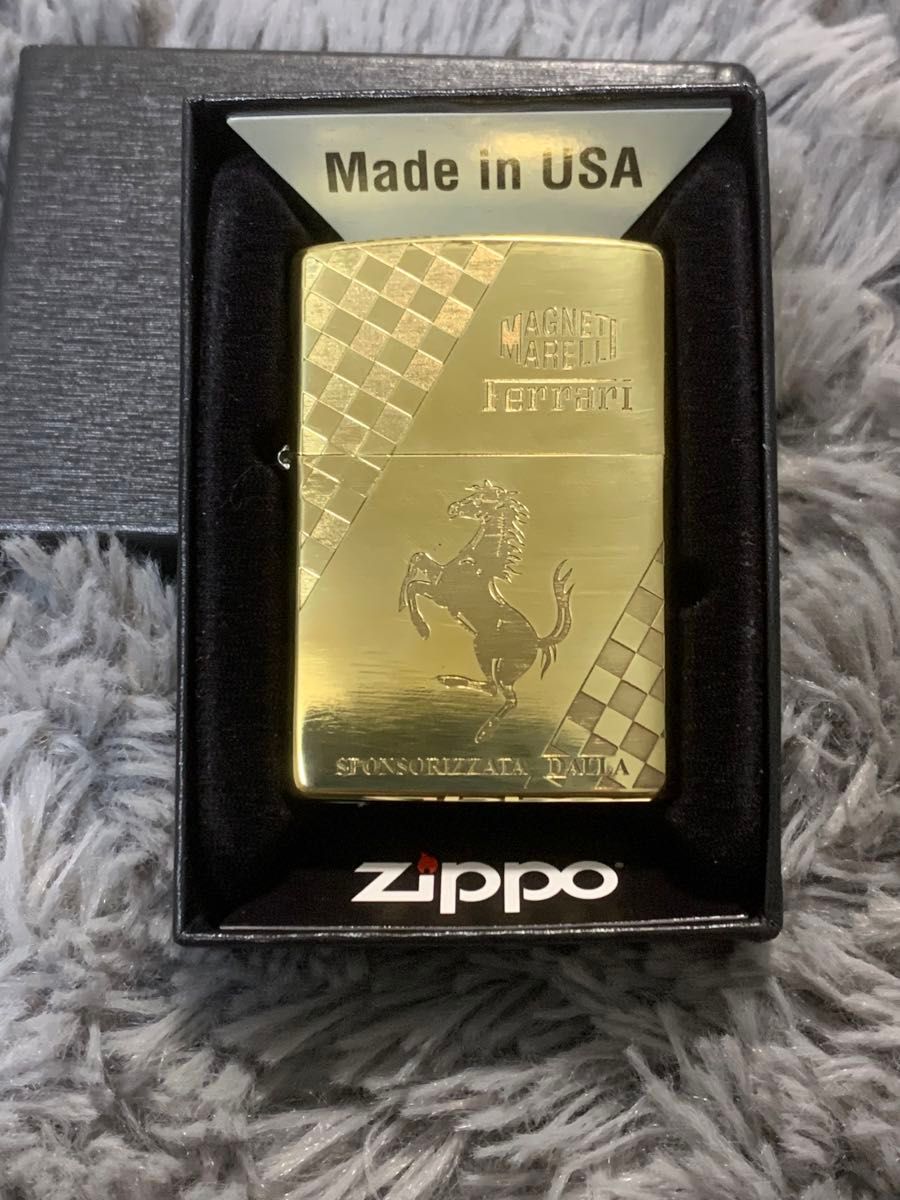 Zippo Ferrari MAGNETI MARELLI ジッポー フェラーリ 