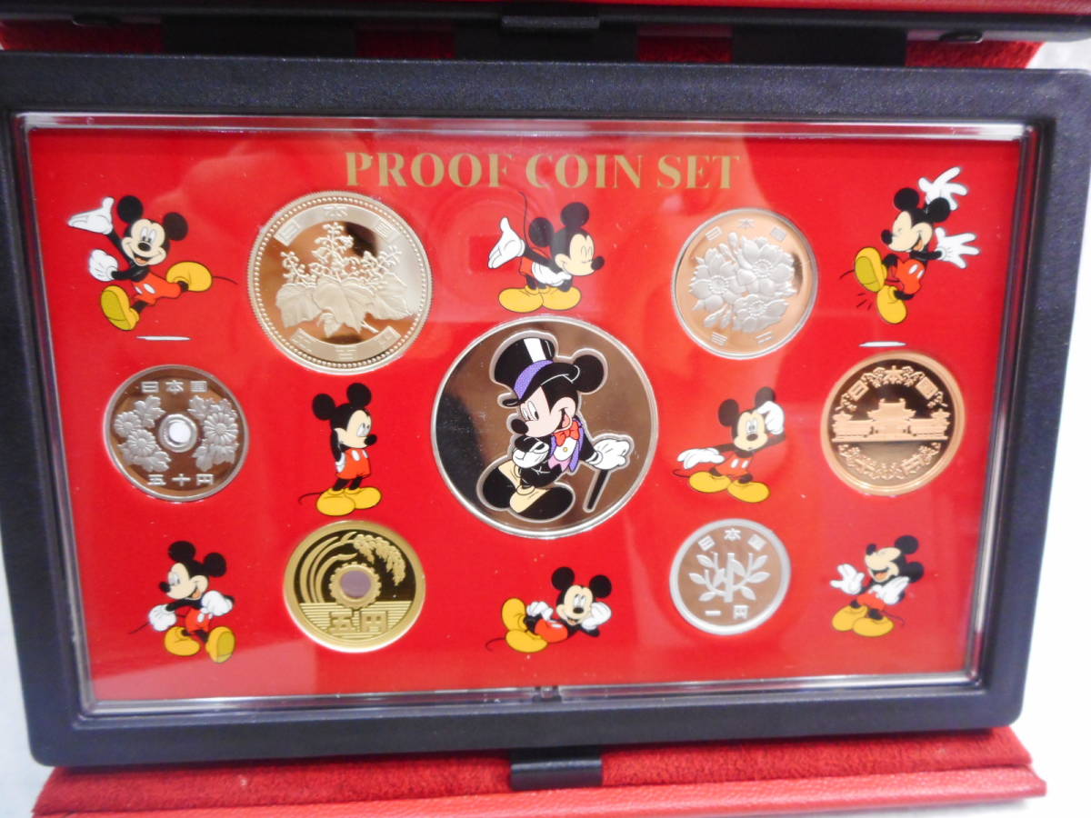 ☆プルーフ貨幣セット MICKEY MOUSE 2003年　75周年記念　ミッキーマウス　ディズニー　通貨 造幣局 コイン coin　ケース入り_画像4