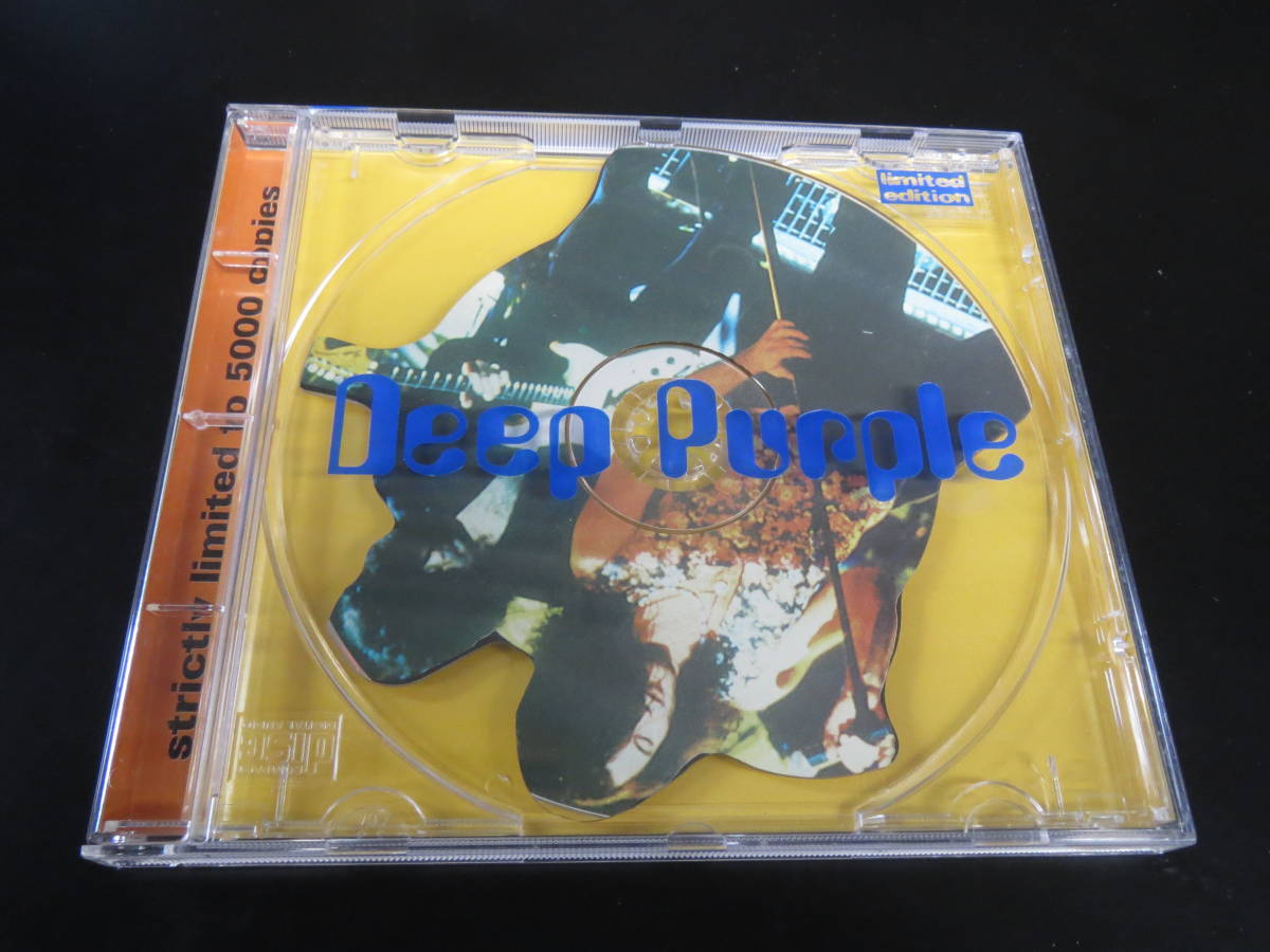 番号付き限定盤！Deep Purple - Shaped 輸入盤変形型CD（ドイツ SS1106, 1996）